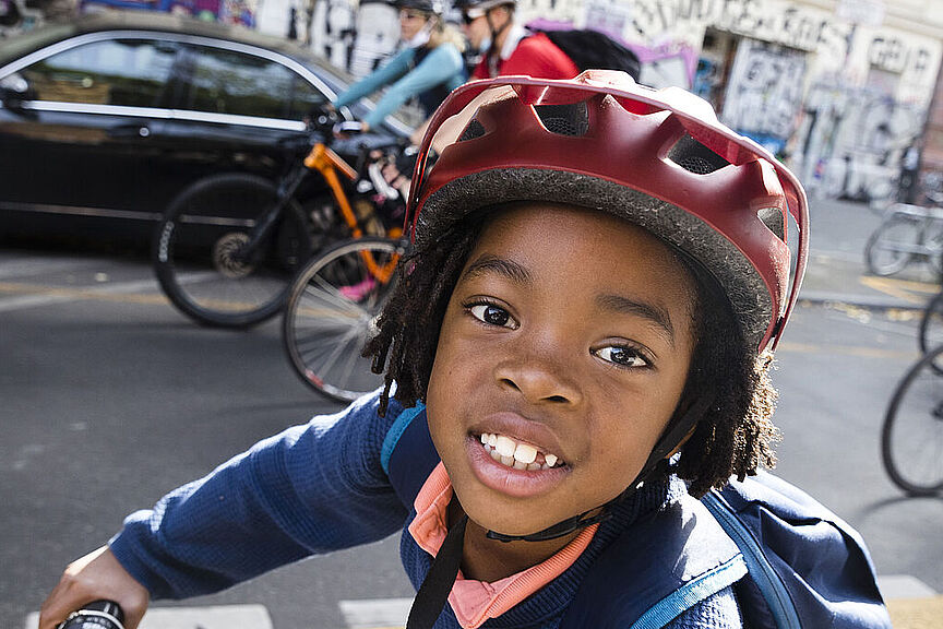 Fahrradhelm_kidical_mass Fahrradhelm