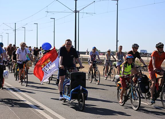 ADFC Köln auf der Sternfahrt NRW