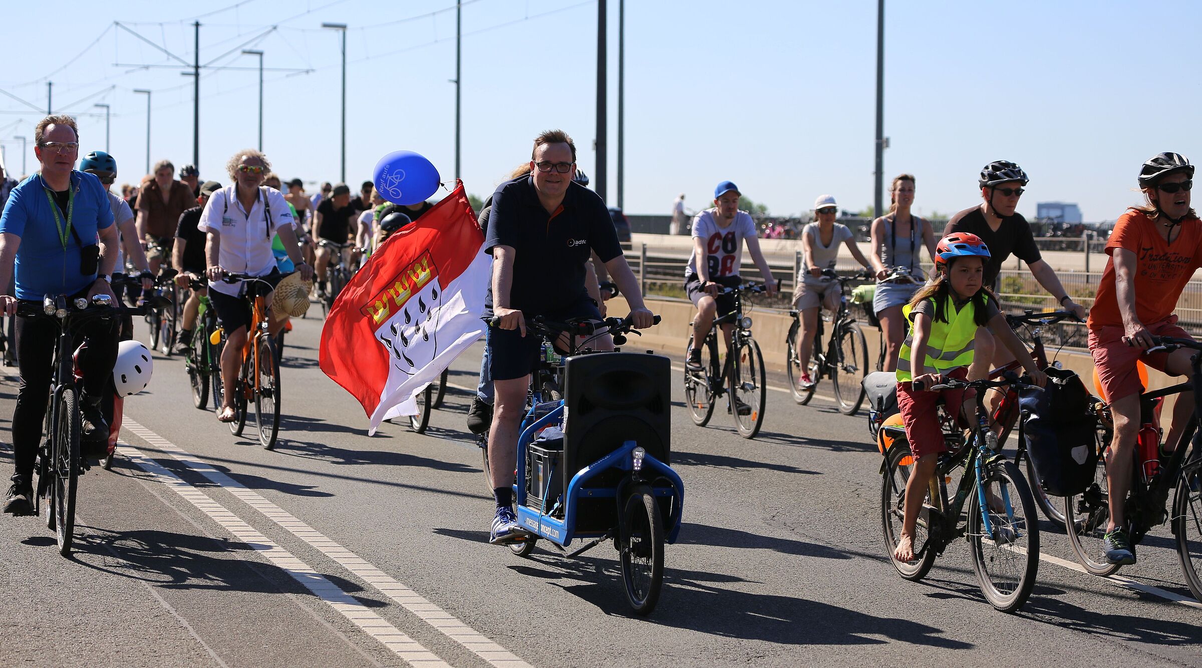 ADFC Köln auf der Sternfahrt NRW