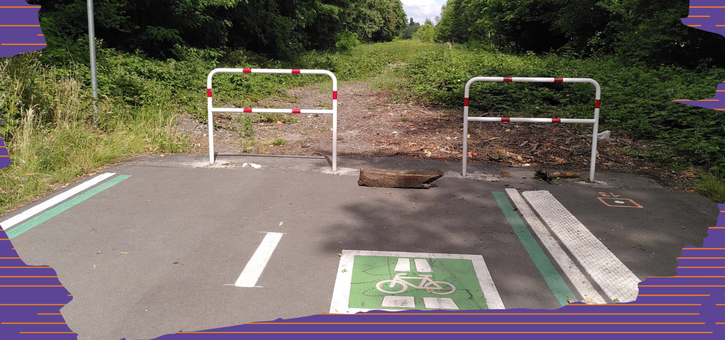 Radschnellweg "Ende", RS1 Ruhr. 