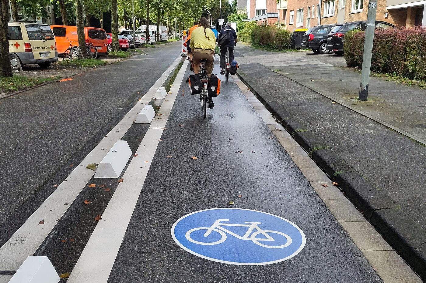 Protected-Bike-Lane: Verbesserung für Fahrradfahrende Protected-Bike-Lane: Verbesserung für Fahrradfahrende