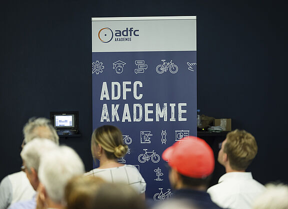 ADFC Akademie Rollup auf dem ADFC-Kongress